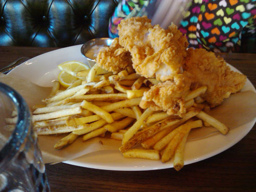 Norman rose fish and chips