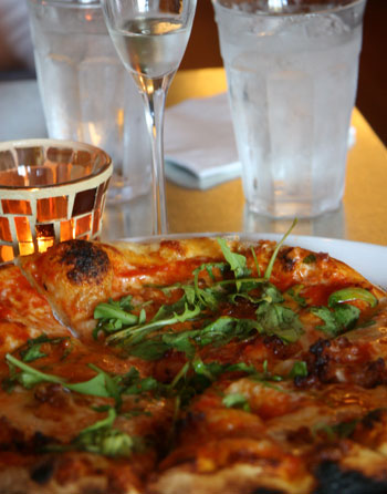 Pizza at Diavola in Geyserville. Heather Irwin/PD