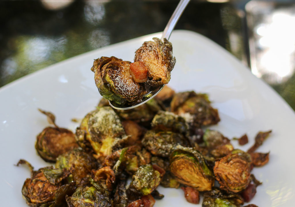 Roasted Brussels sprouts at Kin in Windsor. Heather Irwin/PD