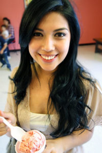 Nubia Hernandez of Winsor at La Real Michoacana