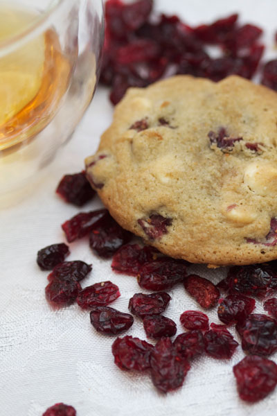 Tipsy Cranberry Cookies Recipe
