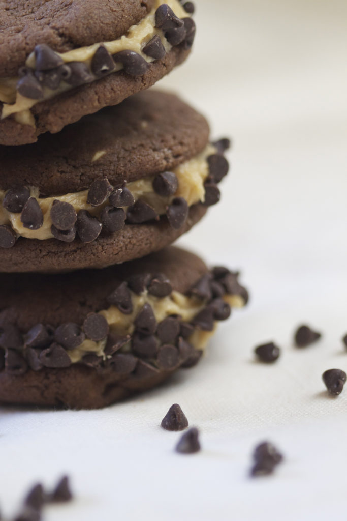 chocolate peanut butter creams cookie recipe