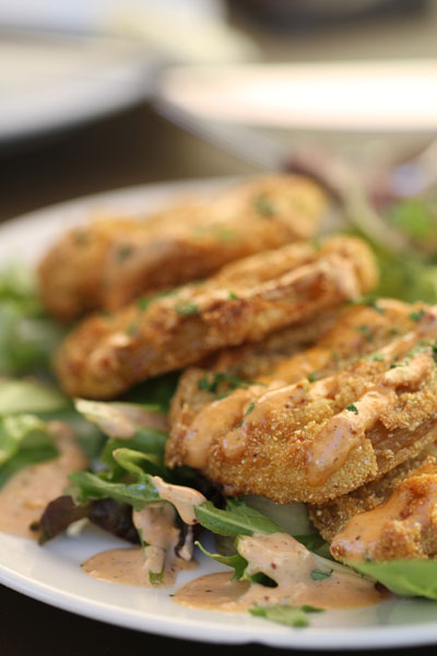 Fried Green Tomatoes at Sweet T's