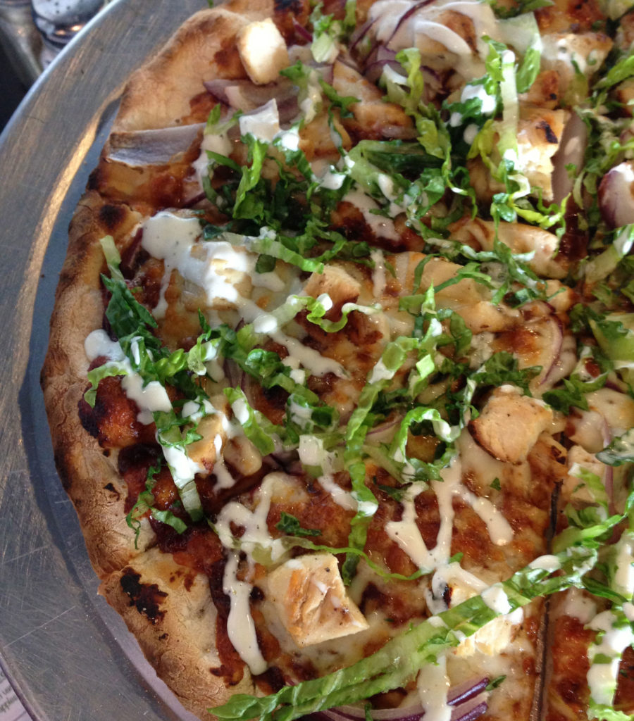 Barbecue Chicken Pizza at Art's Place in Rohnert Park