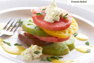 Tomato salad from the girl and the fig for Sonoma County Restaurant Week