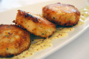Crabcakes from Syrah 