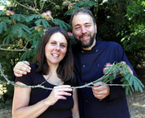 Amy and Chris Ludwick of Grapevine Catering winners of Harvest Fair professional food competition. PD File / Jeff Kan Lee
