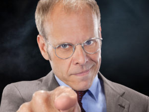 Alton Brown of the Food Network will be at the Wells Fargo Center