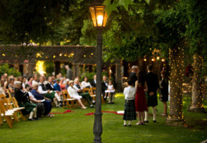 "Let there be light!" at Trentadue Winery's bright holiday event. (photo by Alvin Jornada)
