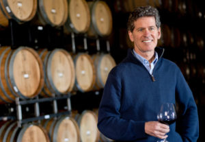 Winemaker Paul Hobbs poses for a portrait in the barrel room of the Paul Hobbs Winery in Sebastopol, Calif., on March 8, 2013. (photo by Alvin Jornada)