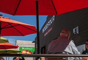 Woodfour Brewing company at The Barlow shopping/ restaurant area (photo by Chris Hardy)