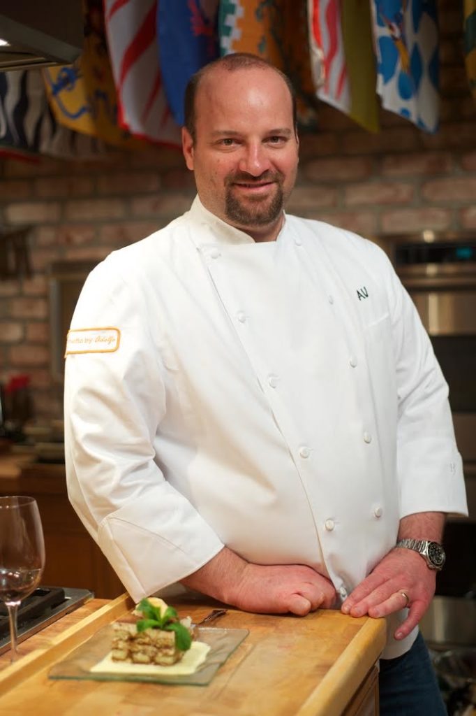 Chef Adolfo Veronese of Aventine, which will open in Glen Ellen later this spring.