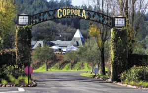 Francis Ford Coppola Winery in Geyserville. (photo by Jeff Kan Lee)