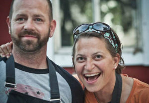Chef Duskie Estes and John Stewart will be among the chefs cooking at the Rodney Strong Vineyards Celebrity Chef Tour Dinner on Sept. 20, 2014