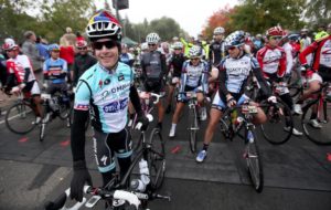 Levi Leipheimer and his GranFondo. (photos by Kent Porter)