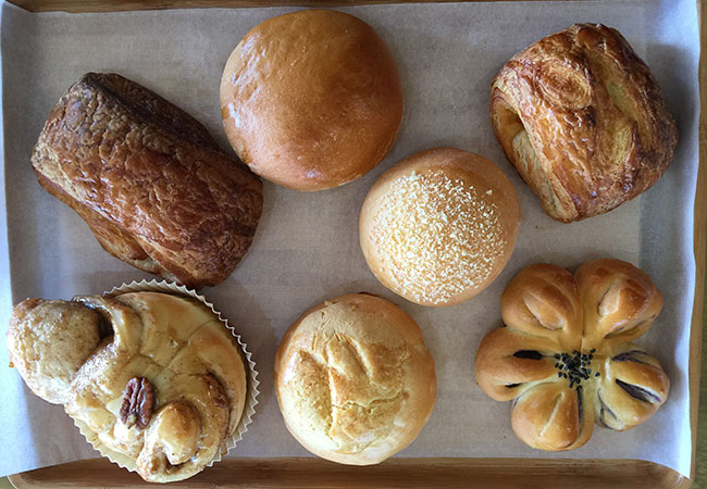 East Wind Bakery in Santa Rosa features bao, kimchee-stuffed croissants and milk bread made daily. Photo: Heather Irwin