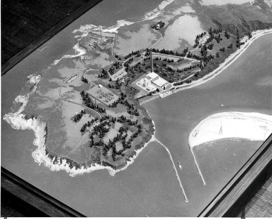 408 acres that were owned by Rose Gaffney. Gaffney turned down PG&E when the company approached her about buying the property. (photo courtesy of Sonoma County Museum)