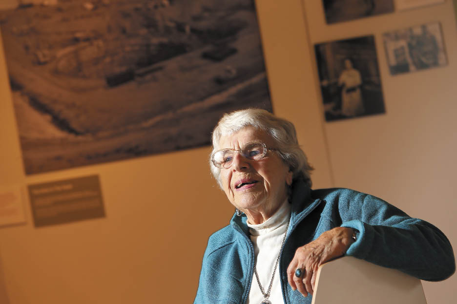 Doris Sloan was a central member of the group opposing the nuclear project. She later went on to help establish an environmental studies program at UC Berkeley. (photo by Chris Chung)