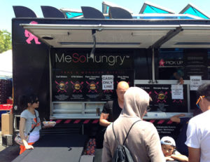 Me So Hungry food truck at BottleRock Napa Valley in 2014.