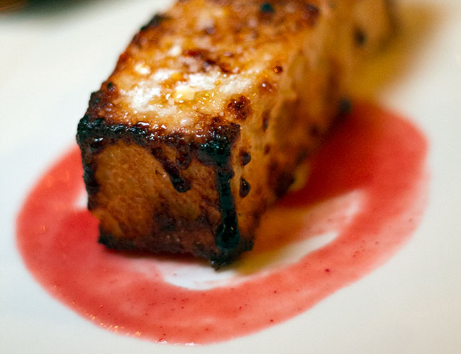 Brioche dessert at Valette, Healdsburg, CA