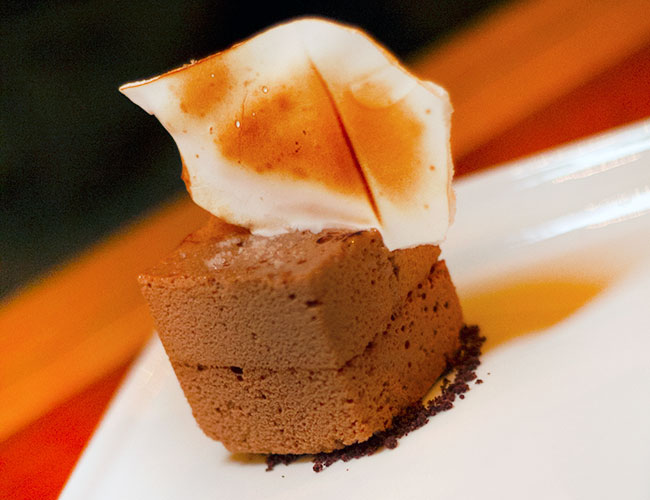 Chocolate mousse at at Valette, Healdsburg, CA