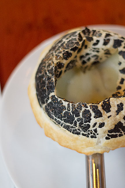 scallops en croute at Valette in Healdsburg