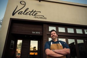 Dustin Valette, owner/chef of Valette in Healdsburg. (photos by Chris Hardy)