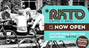 RKTO Coffee and Tea has opened in Santa Rosa at the Trek Bicycle Store