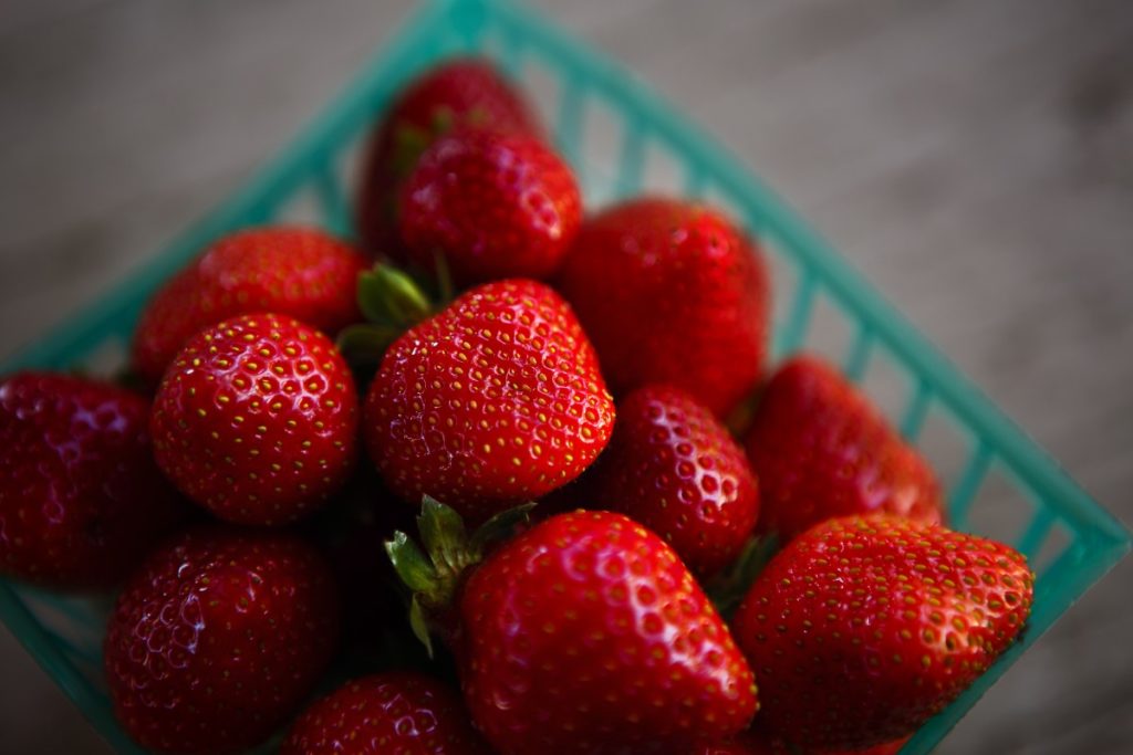 Sonoma strawberries. (Photo by Chris Hardy)
