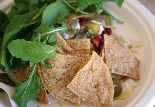 Oyster Mushroom Ceviche from Chalk Hill Cookery, $10 at National Heirloom Expo