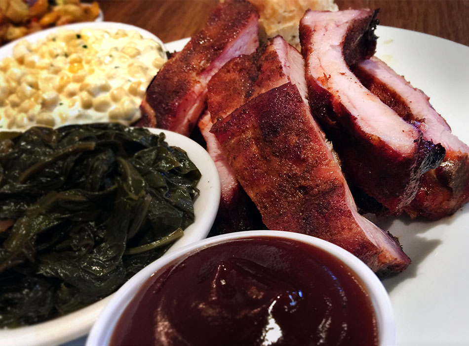 BBQ Ribs at Sweet T's in Santa Rosa, California. Photo: Heather Irwin