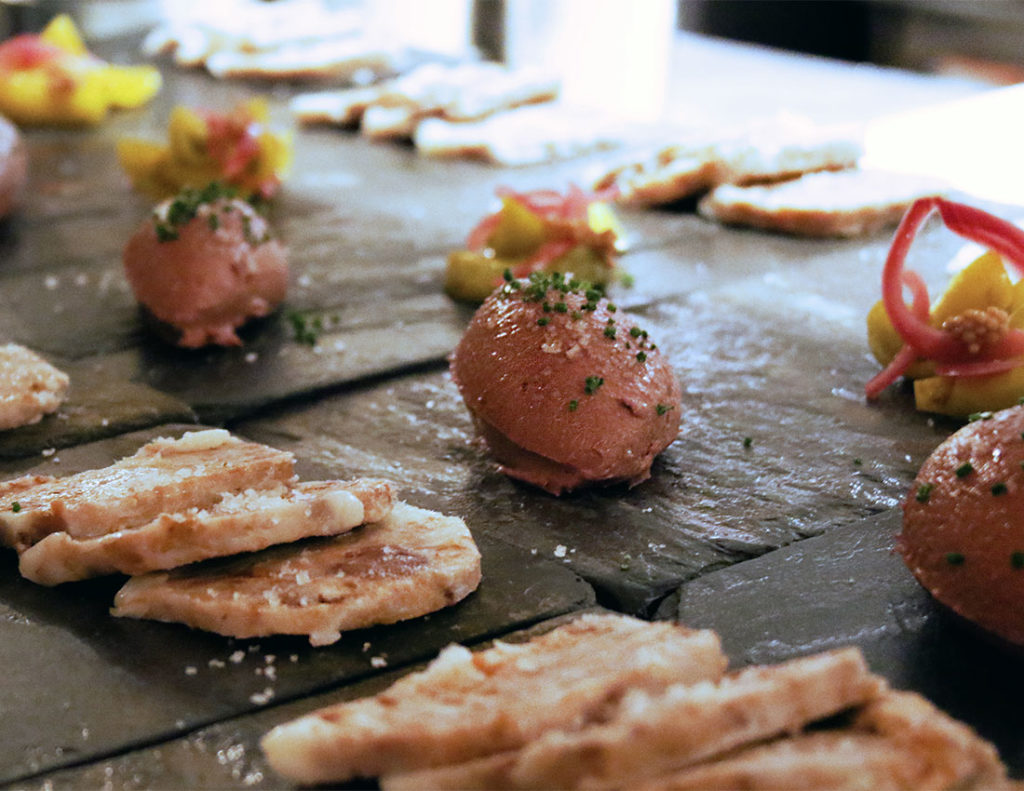 Spleen mousse (served at a special no-waste dinner): Backyard Restaurant, one of the Best Restaurant Dishes of 2015