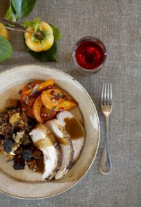 Hassle-free Thanksgiving dinner includes turkey breasts, stuffing, gravy and squash. Photo taken at Shed in Healdsburg, on Thursday, November 5, 2015. (BETH SCHLANKER/ The Press Democrat) Thanksgiving at Shed