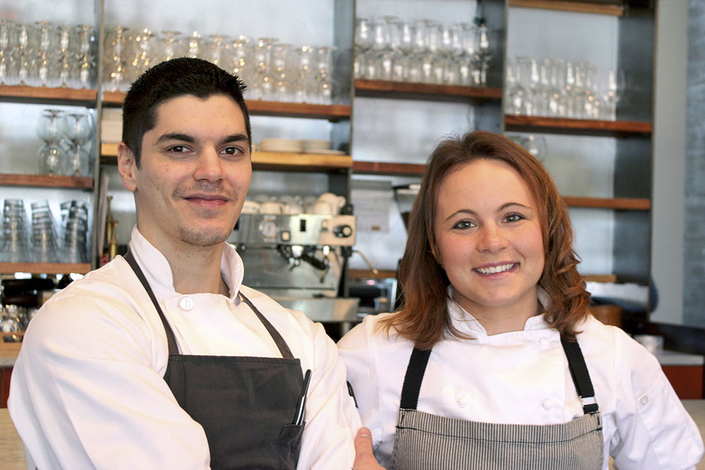 Patrick and Casey Van Voorhis take over Healdsburg's Spoonbar as co-executive chefs.
