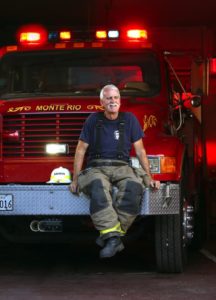 Capt. Steve Baxman has been saving lives and fighting fires on the Russian River for the past 45 years. (JOHN BURGESS / The Press Democrat) 
