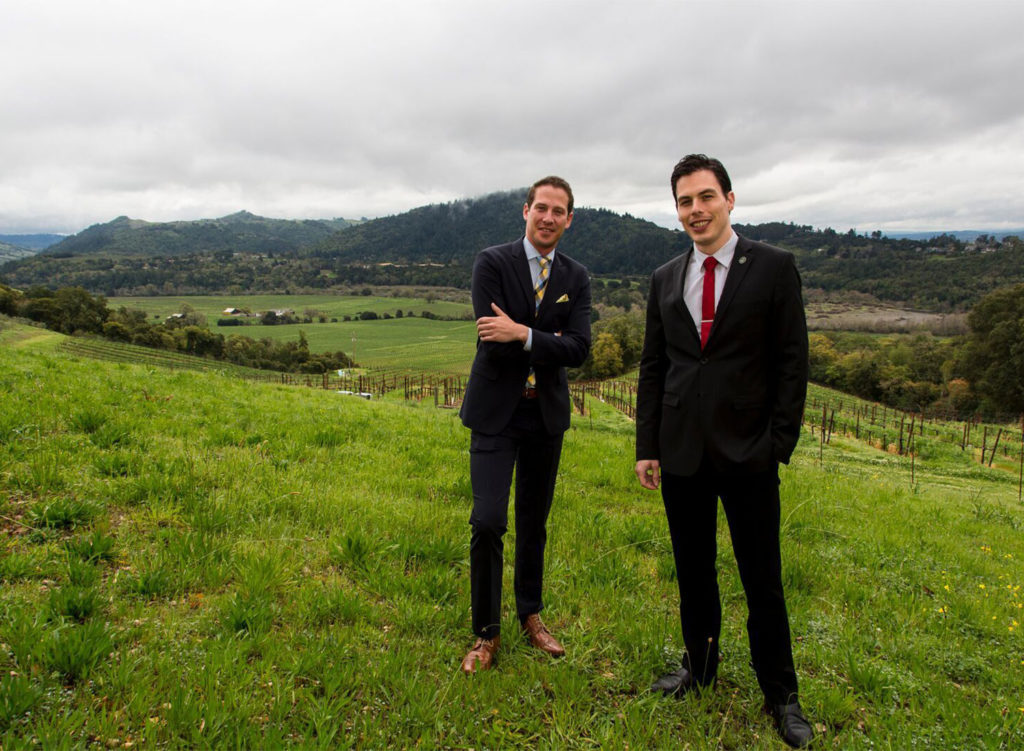 GM David Sisler and Sommelier Evan Hufford have been hired for the forthcoming Single Thread Farm Restaurant in Healdsburg. (courtesy photo)