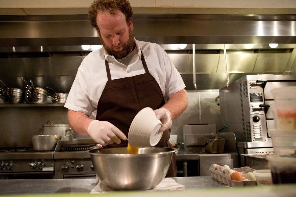 Chef Daniel Kedan of Backyard Restaurant in Forestville.