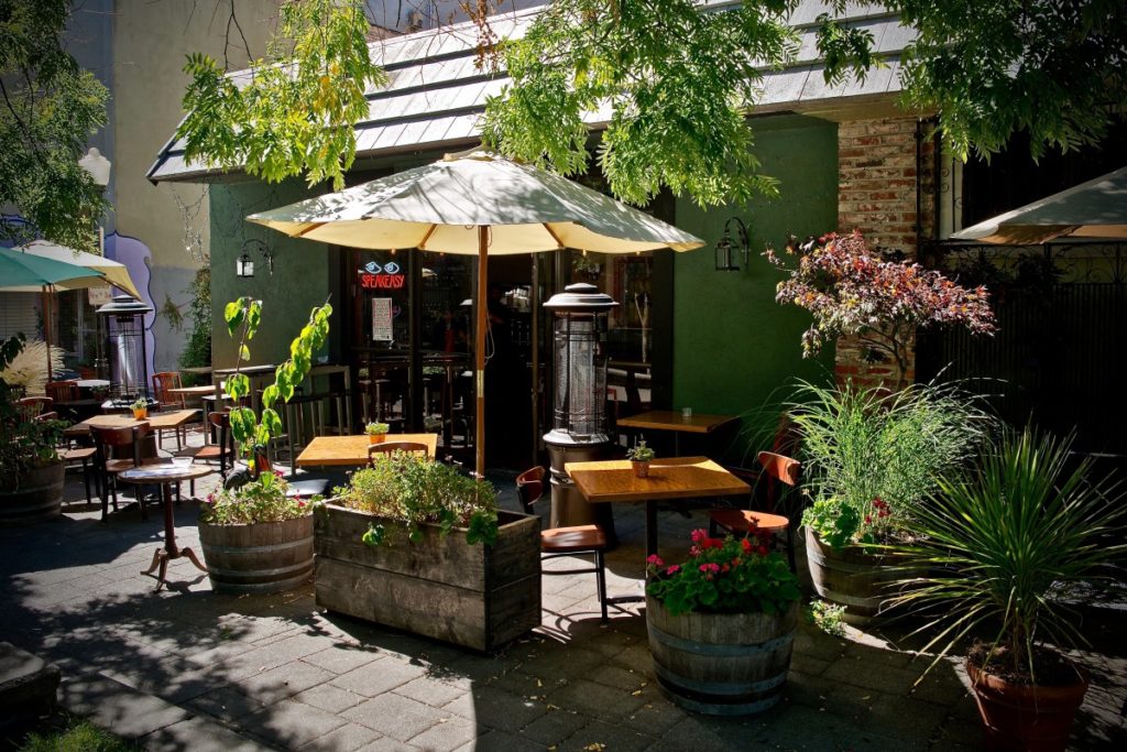 Speakeasy draws its inspiration from the unique history of downtown Petaluma's turn of the century buildings and alleys. (Alvin Jornada / The Press Democrat)