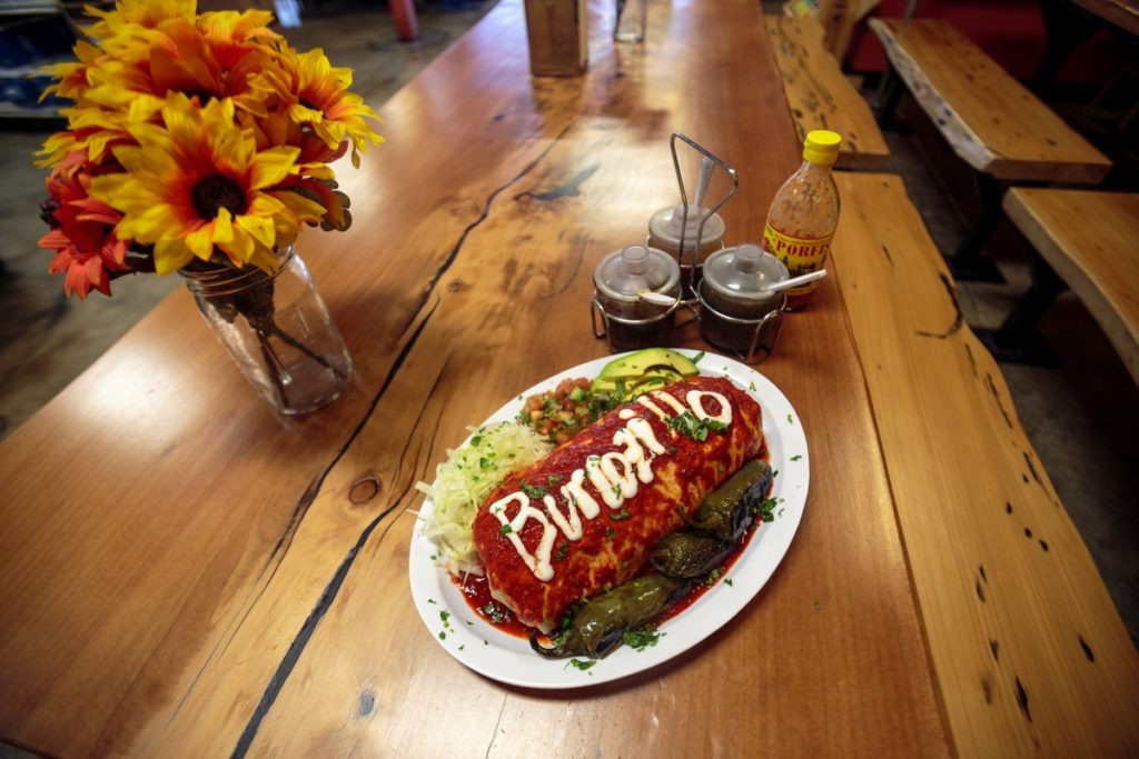 Burrozillo from Casteneda Market in Windsor Food shots for Cheap Eats section Chris Hardy