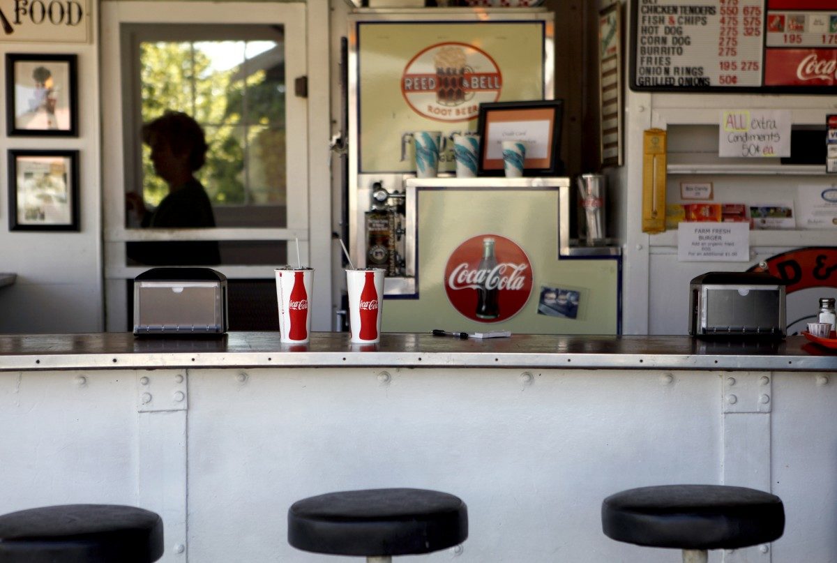 Pick's Drive-In in Cloverdale, California on Monday, March 28, 2011. (BETH SCHLANKER/ The Press Democrat) 