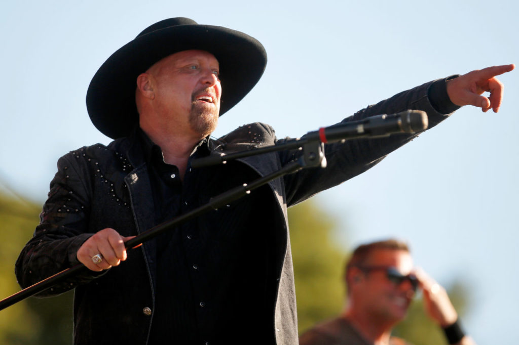 Montgomery Gentry's Eddie Montgomery performs on stage during day two of Country Summer at the Sonoma County Fairgrounds in Santa Rosa, California on Saturday, June 17, 2017. (Alvin Jornada / The Press Democrat)