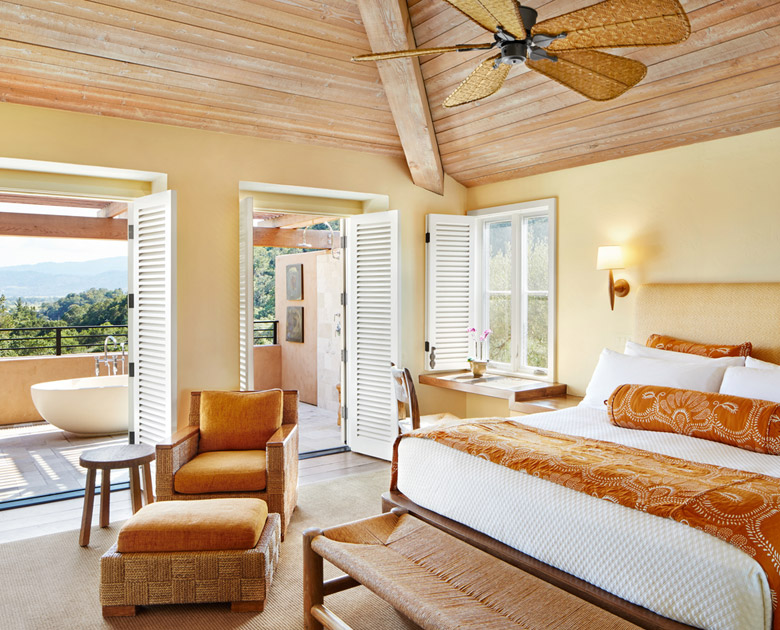 The champagne maison. (Photo courtesy of Auberge du Soleil)