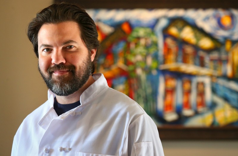 Rob Lippincott, owner of The Parish Cafe in Healdsburg. (Christopher Chung/