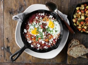 Shakshuka from the forthcoming Drawing Board restaurant in Petaluma. Photo: Molly DeCoudreaux 