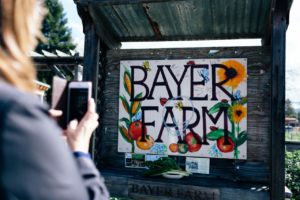 Bayer Farm is a collaboration between LandPaths and Santa Rosa Recreation and Parks. The urban community farm and park welcomes community members, the public and volunteers. (Photo by Sarah Deragon)