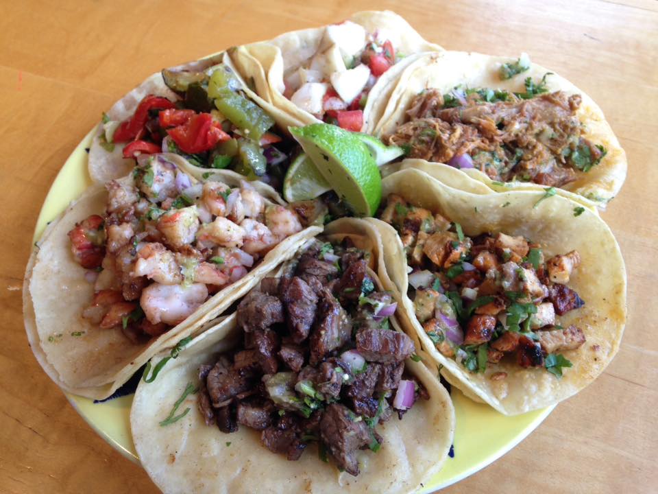 Tacos at Maya Restaurant in Sonoma, California