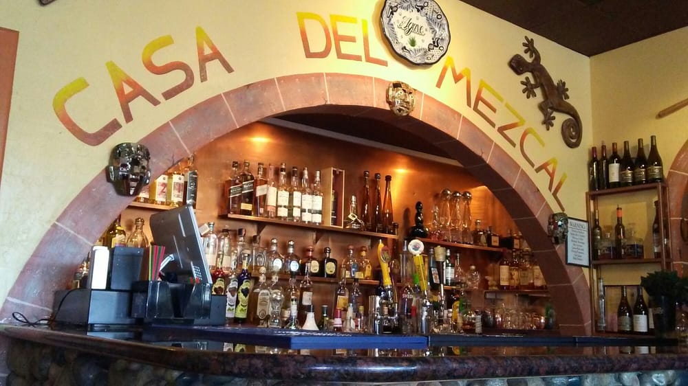 The bar at Agave in Healdsburg, California