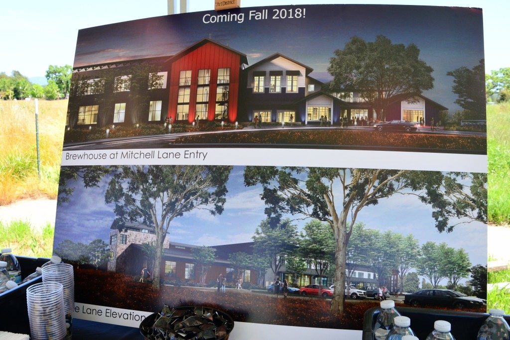 The layout of the new Russian River Brewing Company facility in Windsor. The actual poster can be viewed at the brewpub in Santa Rosa. (Photo Tim Vallery)