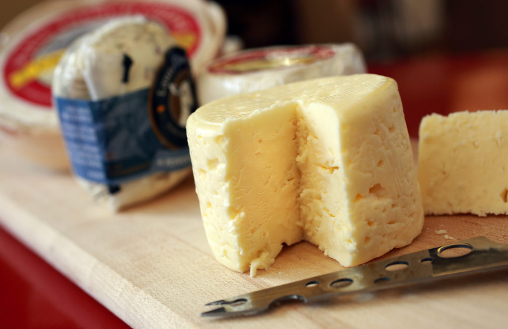 The Marin French Cheese Company Petite Breakfast Cheese. (Photo by John Burgess)