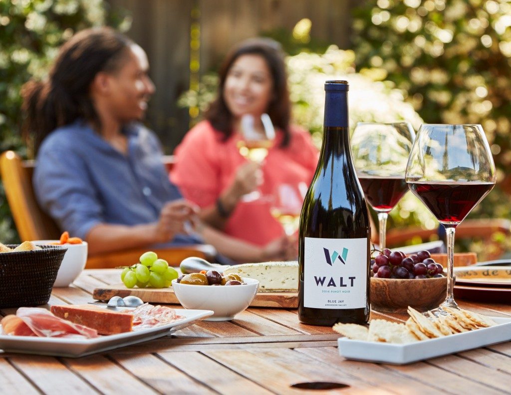 Wine tasting at WALT Wines in Sonoma, California